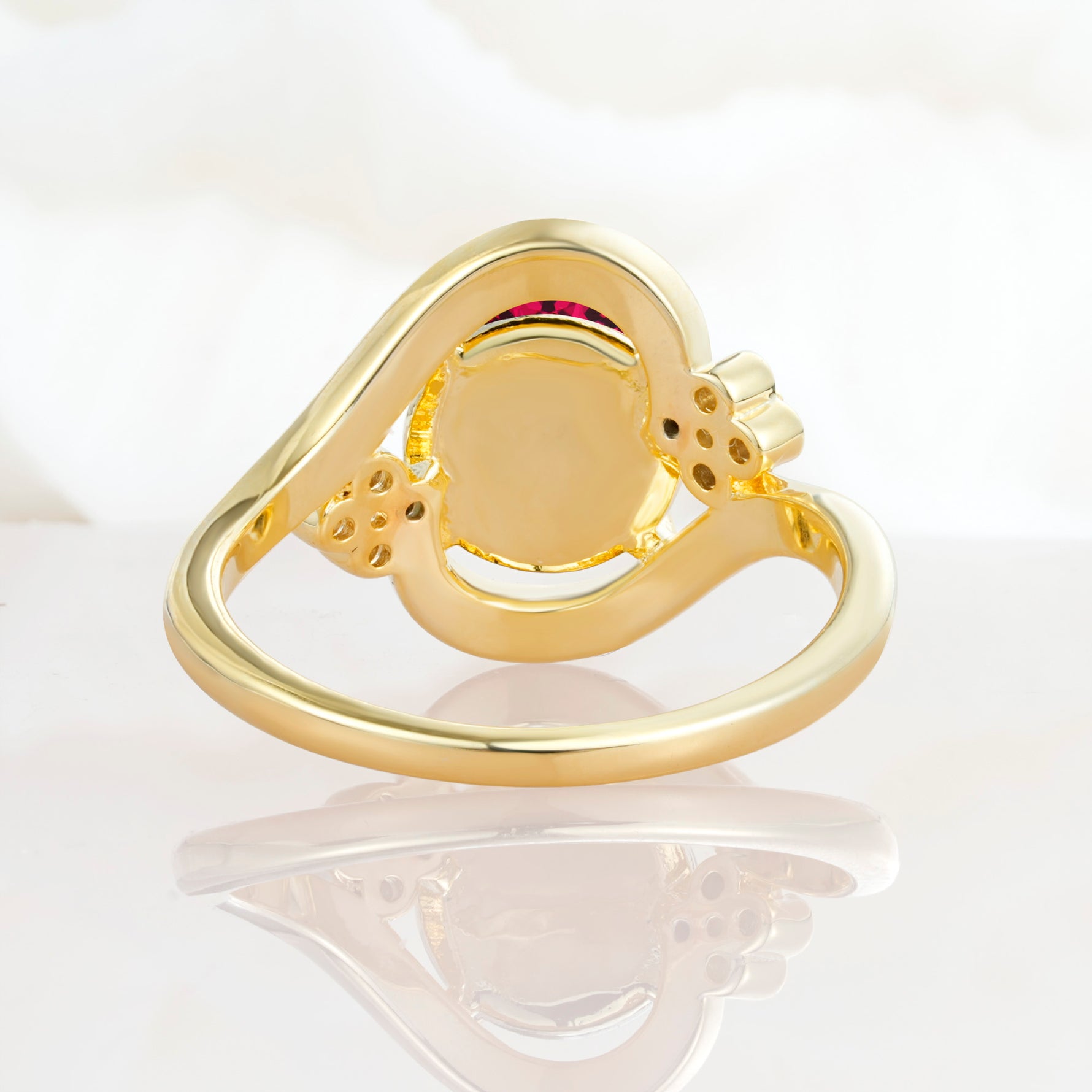 SR19482 Ruby Ring - Additional view