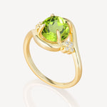 SR19482 Peridot Ring - Additional view
