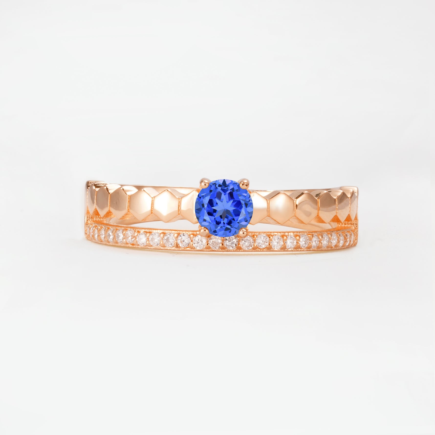 SR20086 Sapphire Ring - Additional view