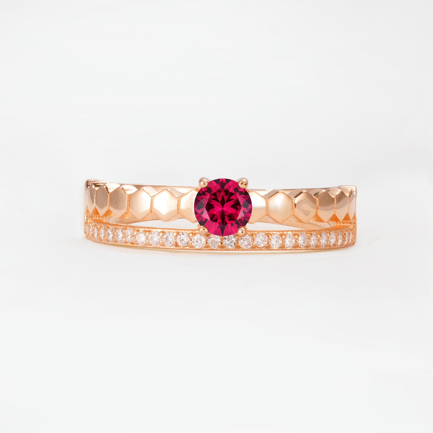 SR20086 Ruby Ring - Additional view