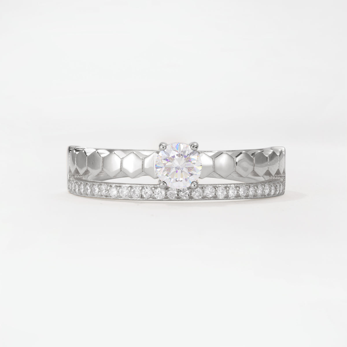 SR20086 Moissanite Ring - Additional view