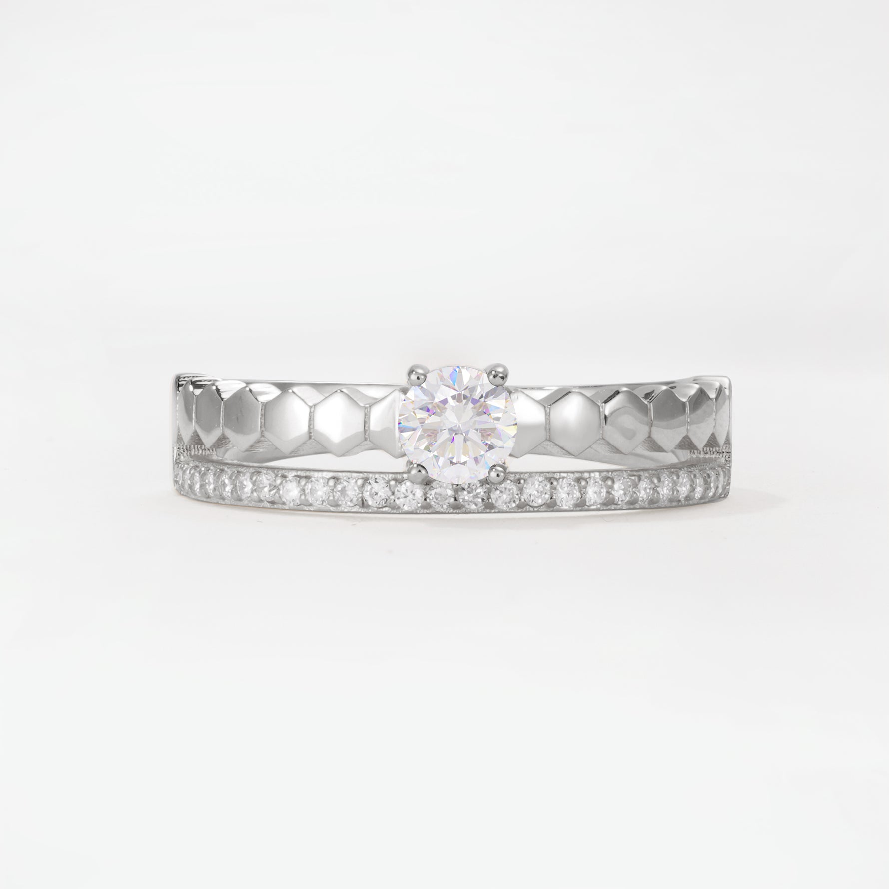 SR20086 Moissanite Ring - Additional view