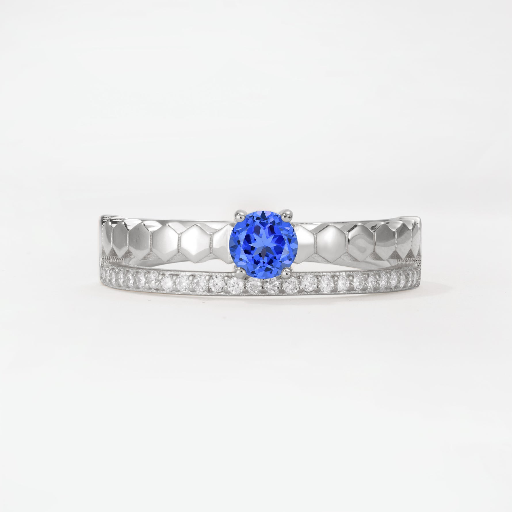 SR20086 Sapphire Ring - Additional view