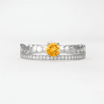 SR20086 Citrine Ring - Additional view