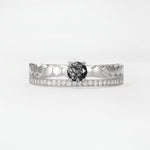 SR20086 Black Rutilated Quartz Ring - Additional view