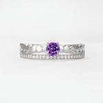 SR20086 Amethyst Ring - Additional view
