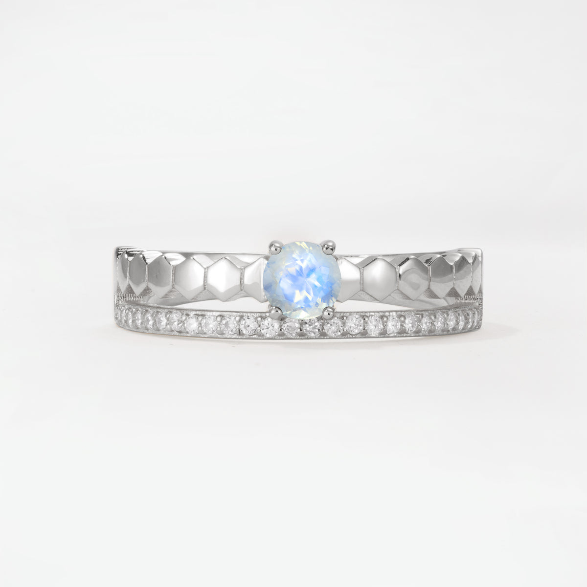 SR20086 Moonstone Ring - Additional view