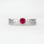 SR20086 Ruby Ring - Additional view