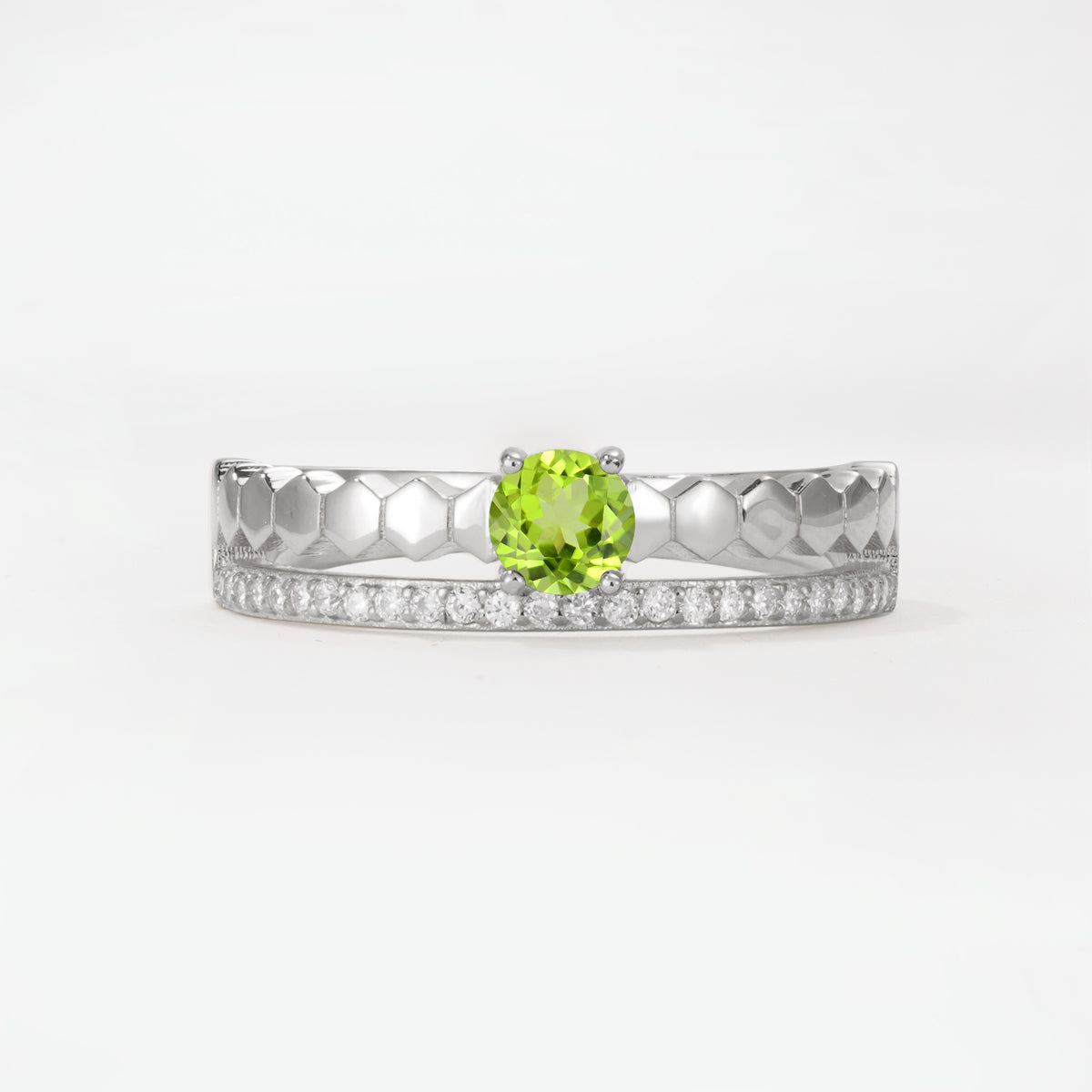 SR20086 Peridot Ring - Additional view