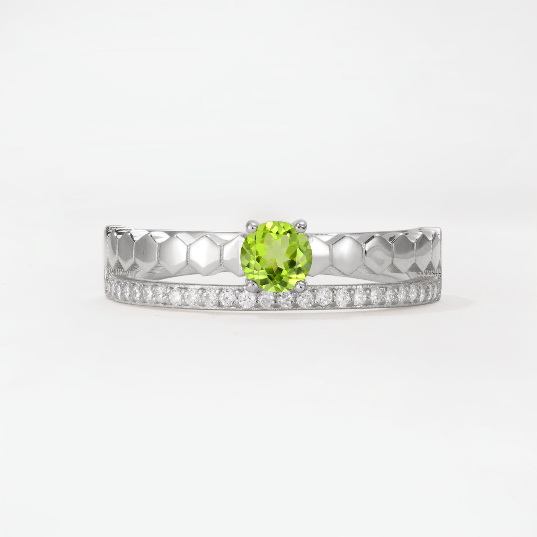 SR20086 Peridot Ring - Additional view