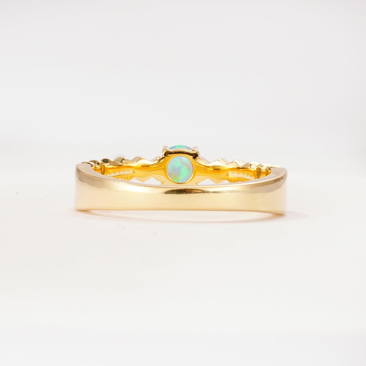 SR20086 Fire Opal Ring - Additional view