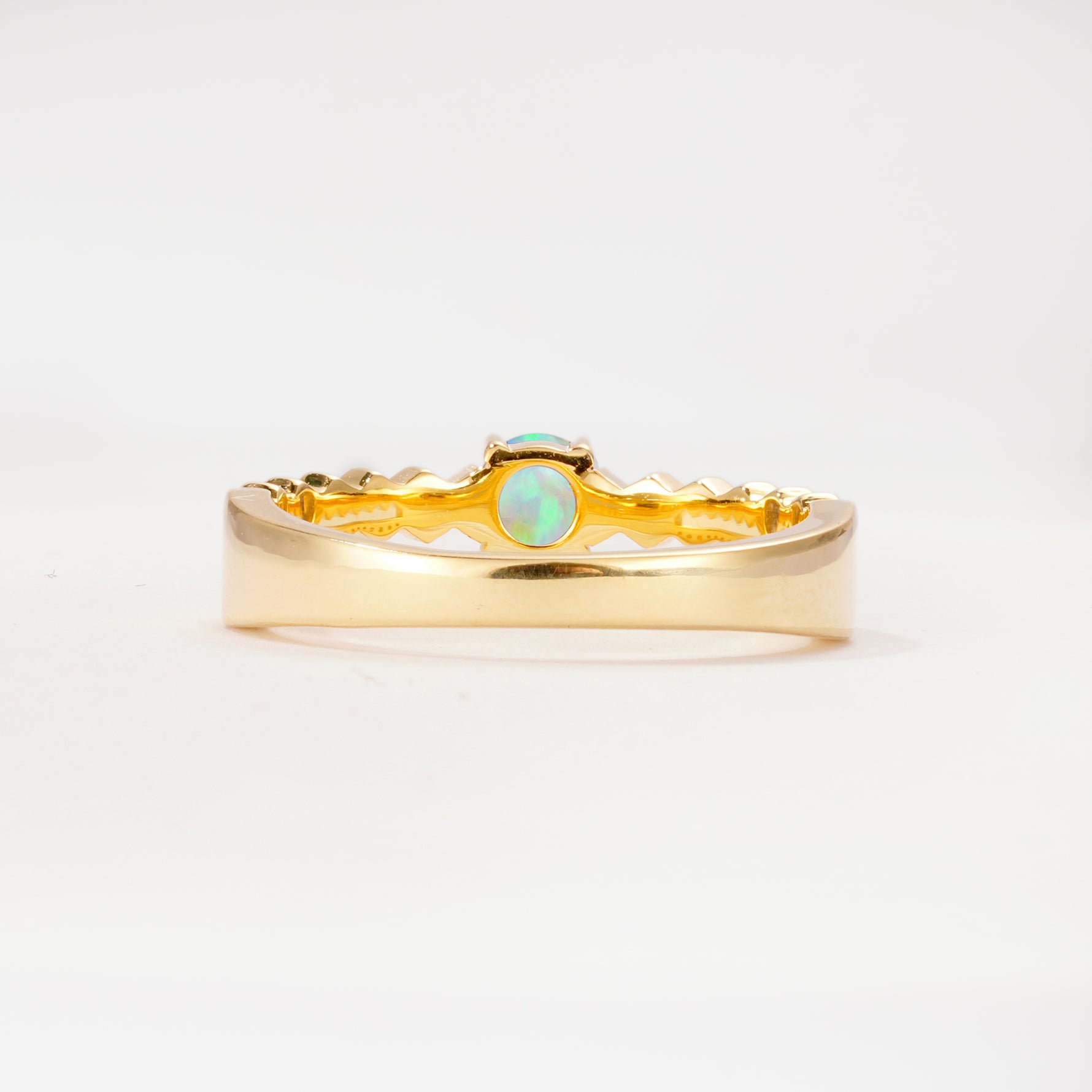 SR20086 Fire Opal Ring - Additional view
