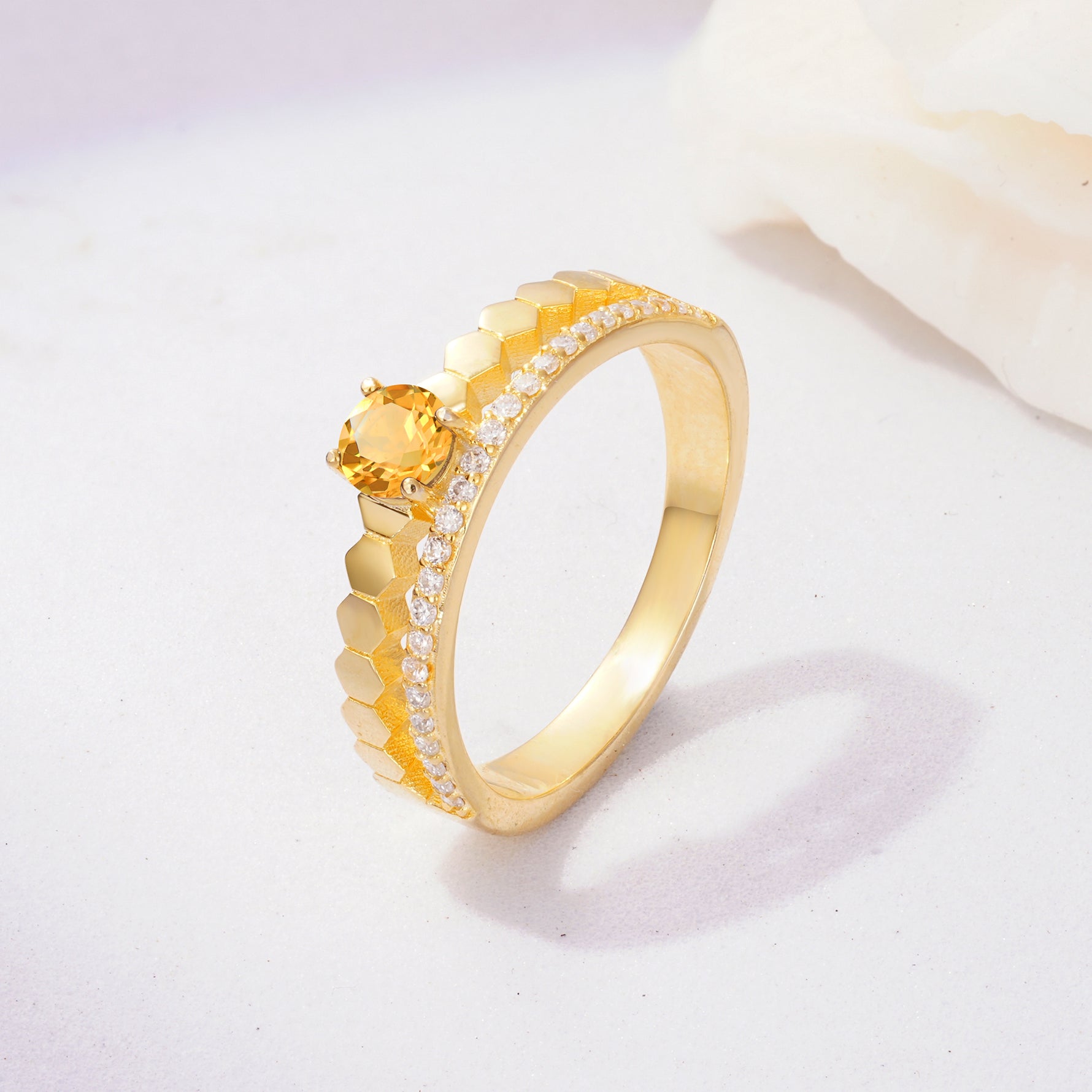 SR20086 Citrine Ring - Additional view