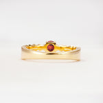 SR20086 Garnet Ring - Additional view
