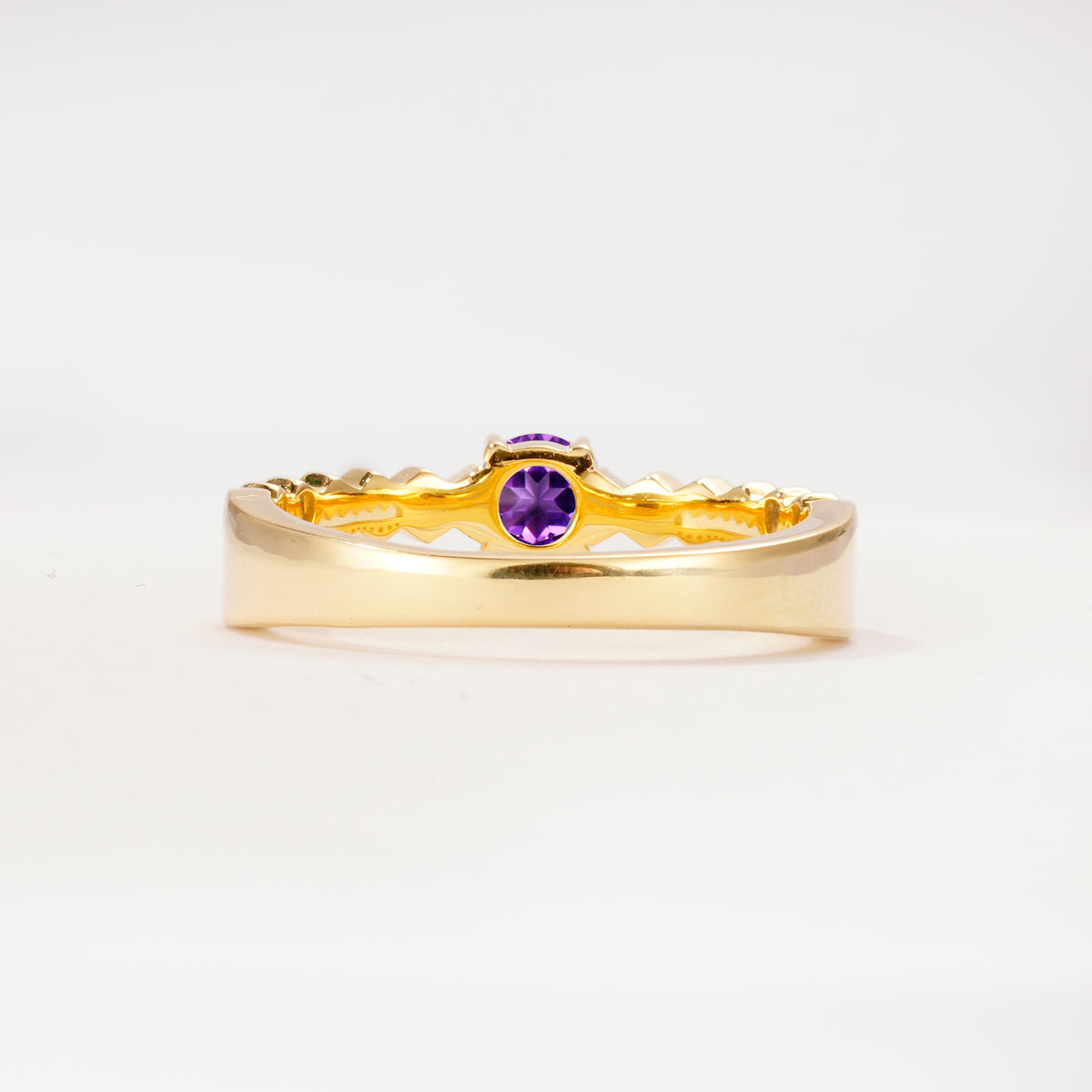 SR20086 Amethyst Ring - Additional view