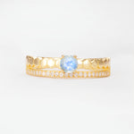 SR20086 Moonstone Ring - Yellow-Gold
