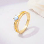 SR20086 Moonstone Ring - Additional view