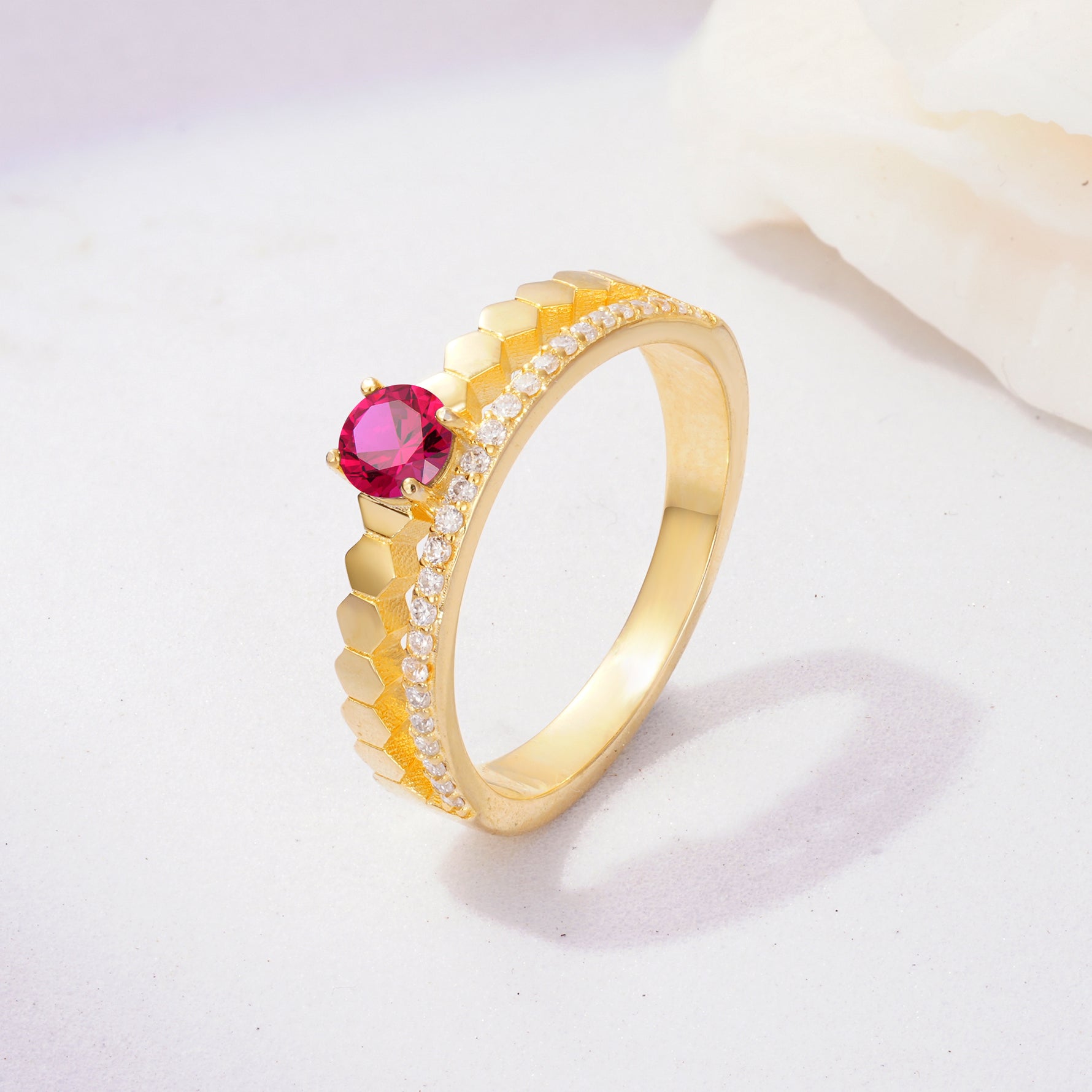 SR20086 Ruby Ring - Additional view