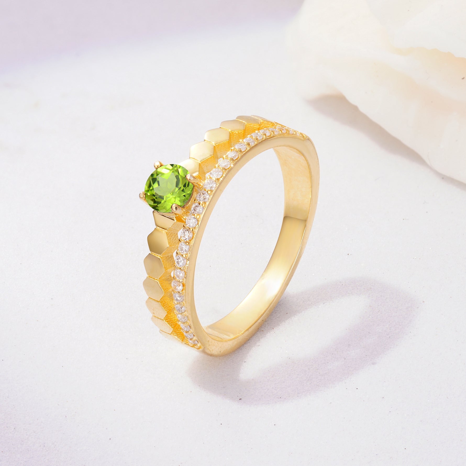 SR20086 Peridot Ring - Additional view